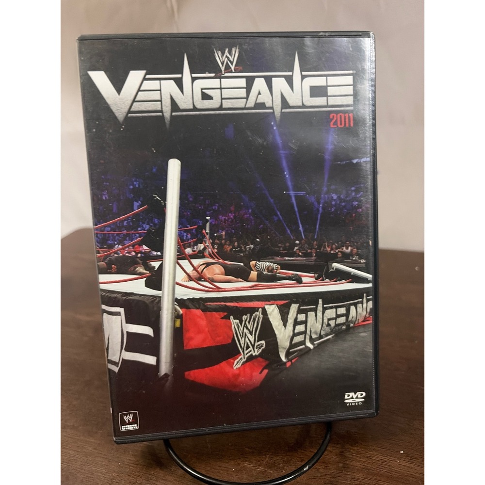 WWE Vengeance 2011 DVD John Cena Alberto Del Rio Excellent Wrestling PPV